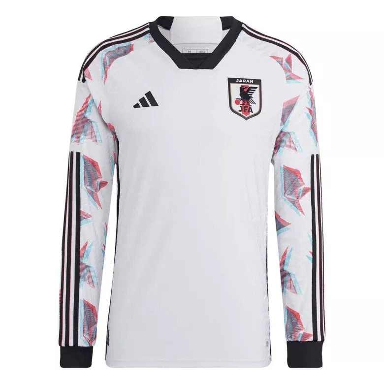 Authentic Japan Away Long Sleeve Soccer Jersey 2022 - vstockx