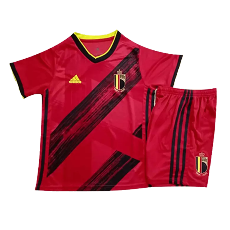 Belgium Home Kids Soccer Jerseys Kit 2020 - vstockx