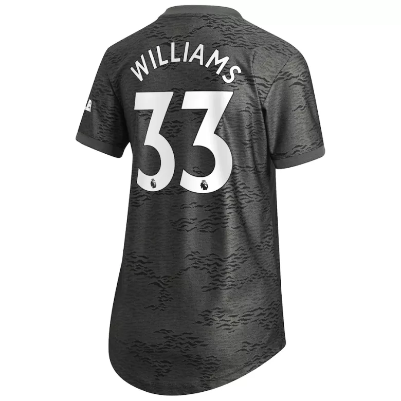 WILLIAMS #33 Manchester United Away Soccer Jersey 2020/21 Women - vstockx
