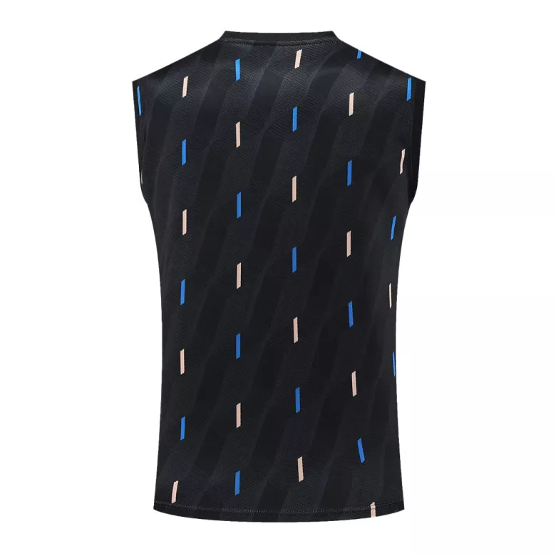 Manchester United Jerseys Sleeveless Training Kit 2022/23 Black - vstockx