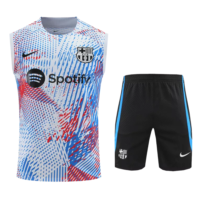 Barcelona Jerseys Sleeveless Training Kit 2022/23 - vstockx