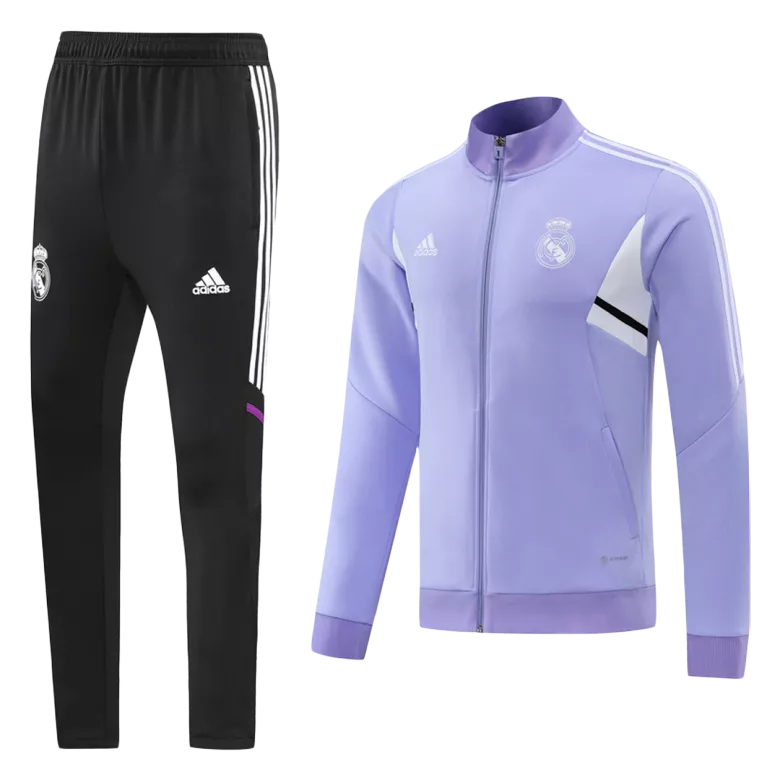 Real Madrid Jacket Tracksuit 2022/23 Purple - vstockx