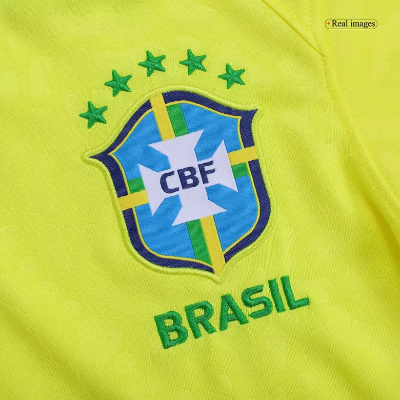 VINI JR #20 Brazil Home Jersey World Cup 2022 - vstockx