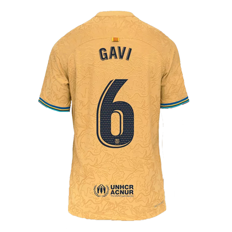 GAVI #6 Barcelona Away Authentic Jersey 2022/23 - vstockx