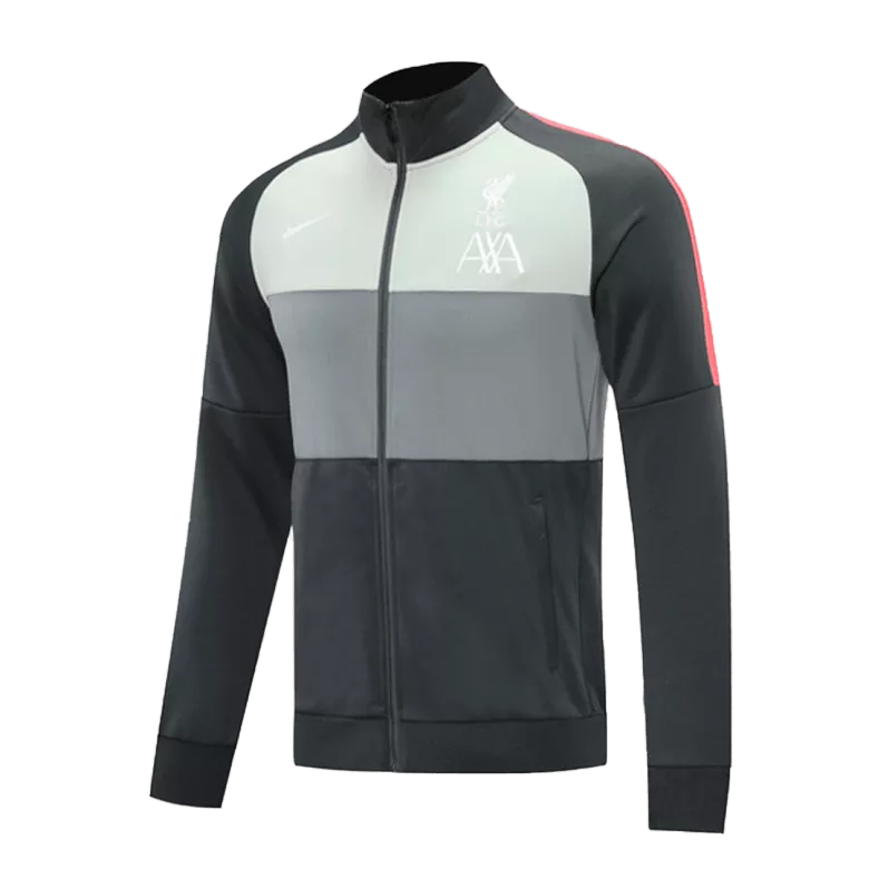 Liverpool Track Jacket 2020/21 - Gray&Light Green - vstockx