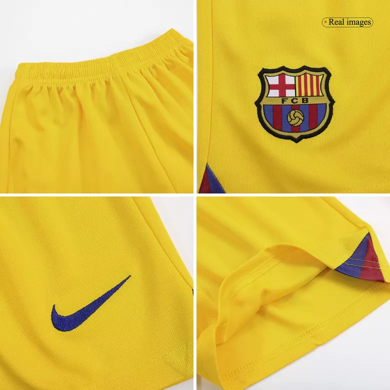 Barcelona Fourth Away Kids Jerseys Kit 2022/23 - vstockx