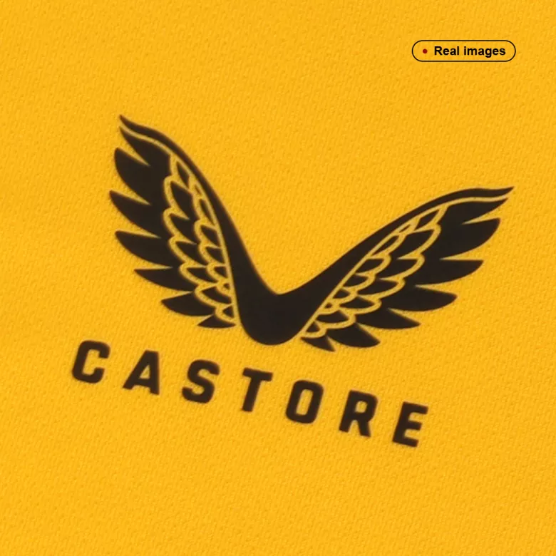 Wolverhampton Wanderers Home Kids Soccer Jerseys Kit 2022/23 - vstockx