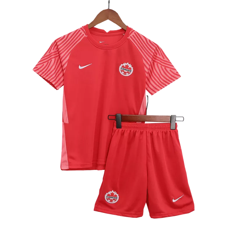 Canada Home Kids Jerseys Kit 2022 - vstockx