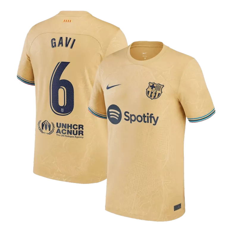 GAVI #6 Barcelona Away Jersey 2022/23 - vstockx
