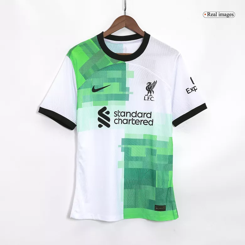 VIRGIL #4 Liverpool Away Authentic Soccer Jersey 2023/24 - vstockx