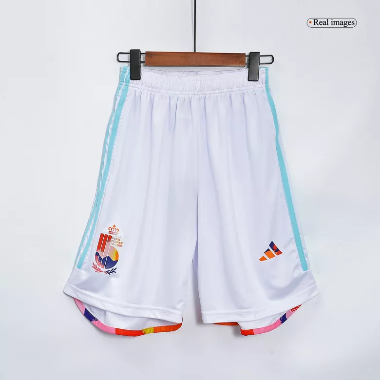 Belgium Away Soccer Shorts 2022 - vstockx