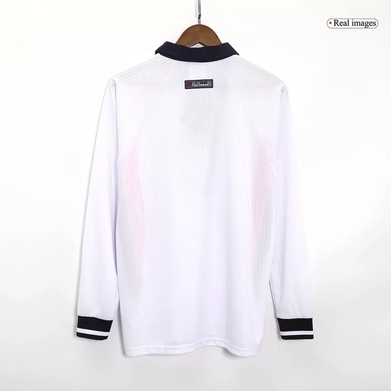 Vintage Soccer Jersey England Home Long Sleeve 1998 - vstockx