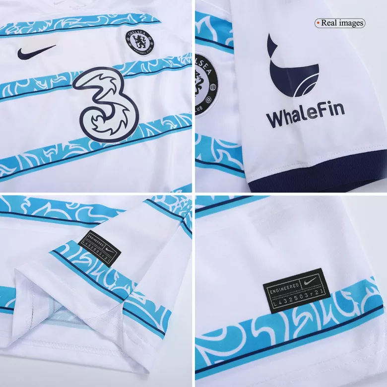 Chelsea Away Kids Jerseys Kit 2022/23 - vstockx