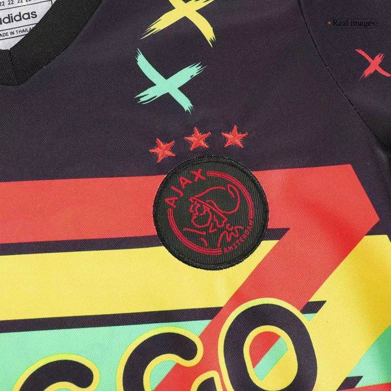 Ajax x Bob Marley Kids Soccer Jerseys Kit 2023/24 - vstockx
