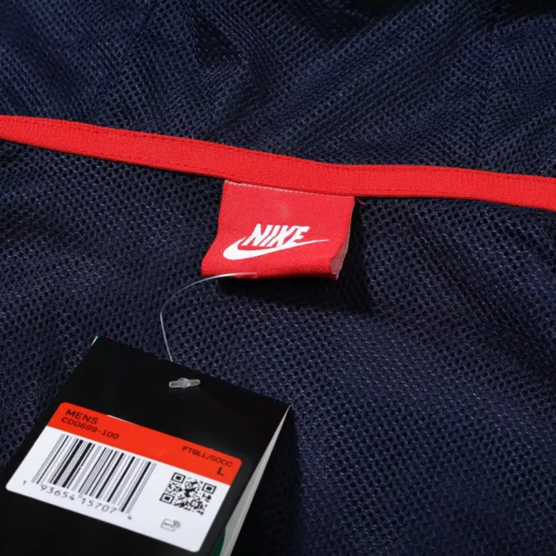 PSG Hoodie Windbreaker Jacket 2023/24 - Navy - vstockx