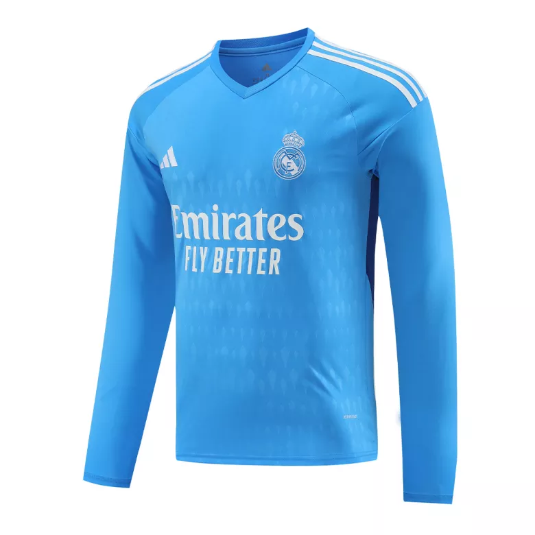 Real Madrid Goalkeeper Long Sleeve Soccer Jersey 2023/24 - vstockx