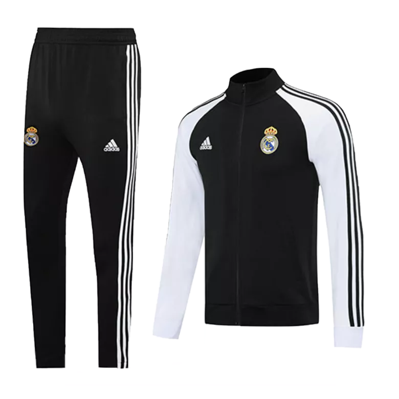 Real Madrid Tracksuit 2020/21 Black - vstockx