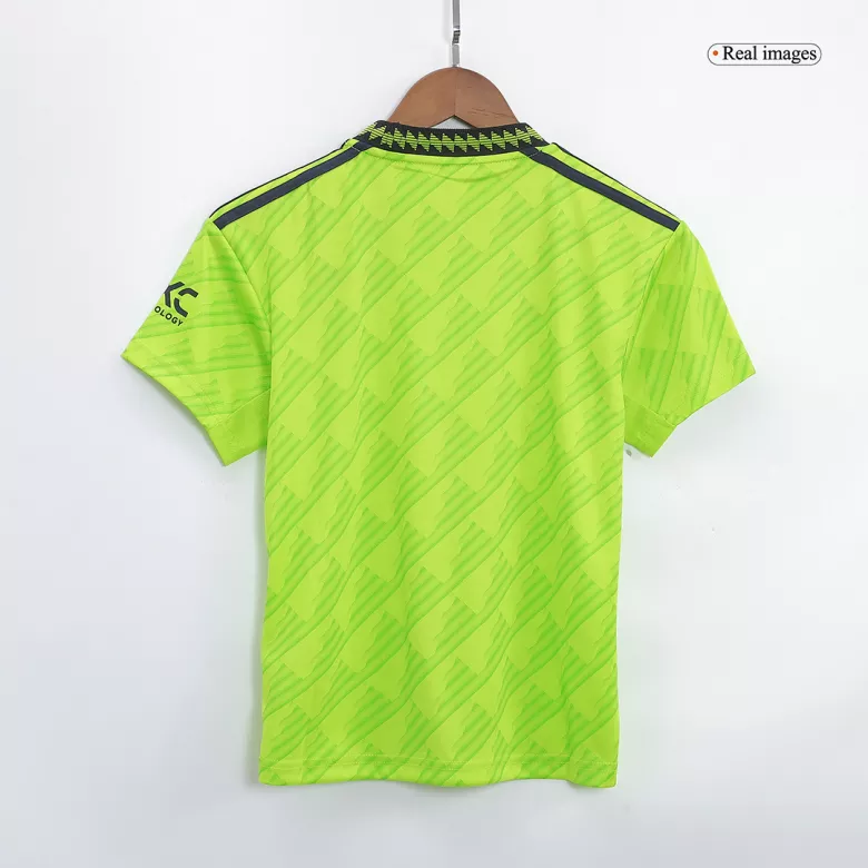 Manchester United Third Away Kids Jerseys Kit 2022/23 - vstockx