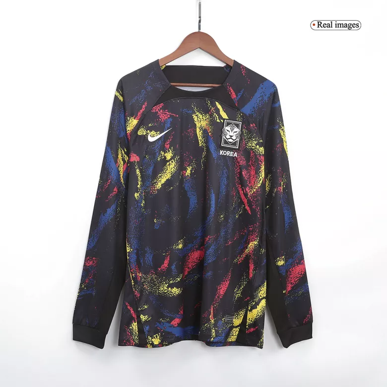 South Korea Away Long Sleeve Soccer Jersey 2022 - vstockx