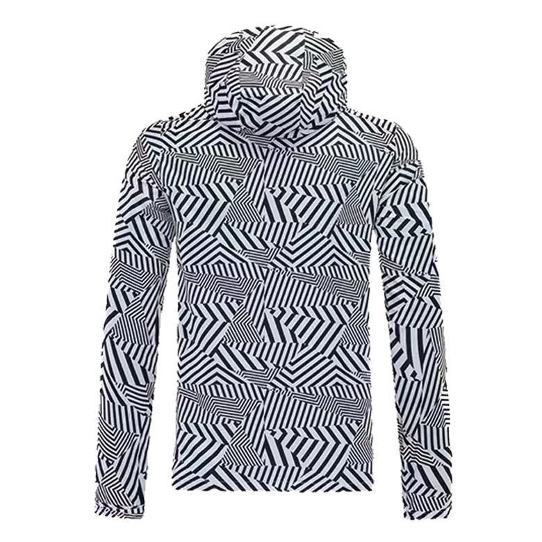 Ajax Hoodie Windbreaker Jacket 2021/22 - White&Black              �� - vstockx