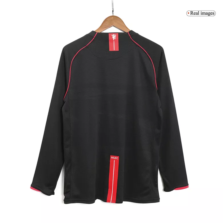 Vintage Soccer Jersey Manchester United Away Long Sleeve 2007/08 - vstockx