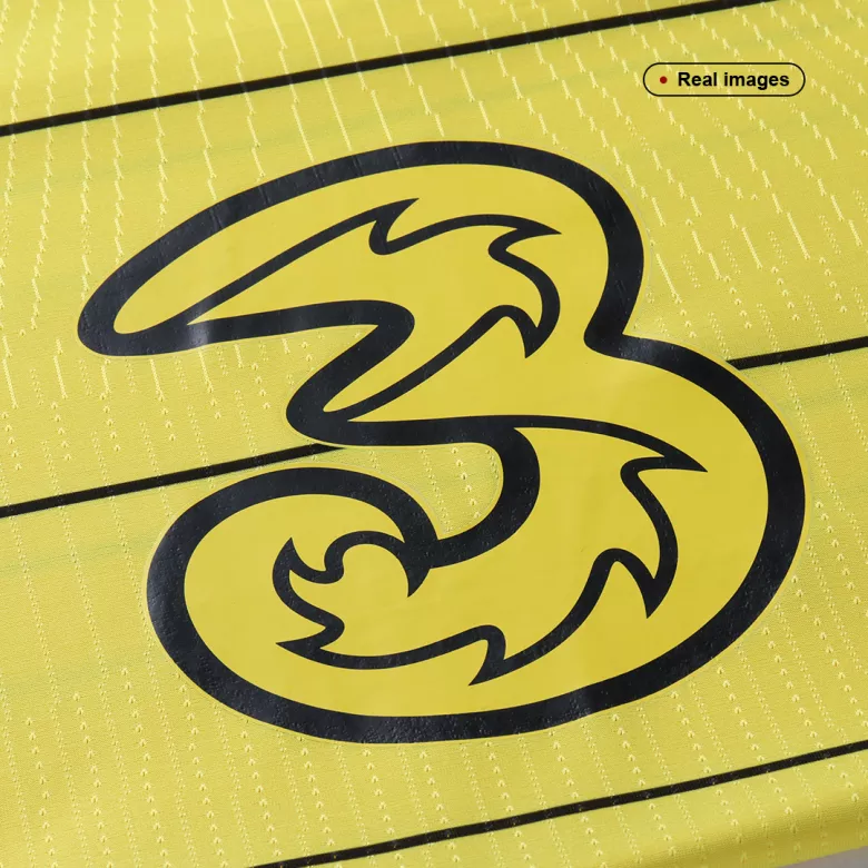 Authentic Chelsea Away Long Sleeve Soccer Jersey 2021/22 - vstockx