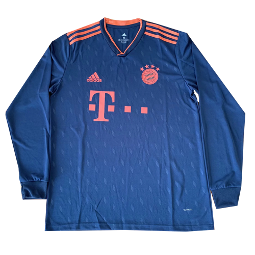 Bayern Munich Third Away Long Sleeve Soccer Jersey 2019/20              �� - vstockx