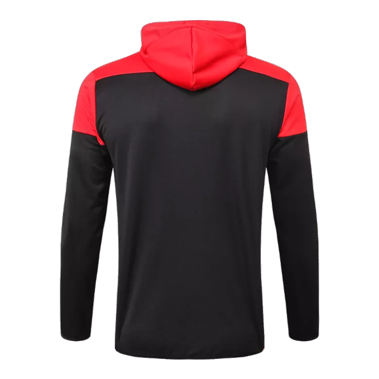 Bayern Munich Windbreaker Jacket 2020/21 - Black&Red - vstockx