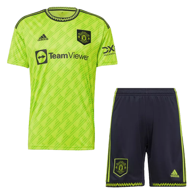Manchester United Third Away Jerseys Kit 2022/23 - vstockx