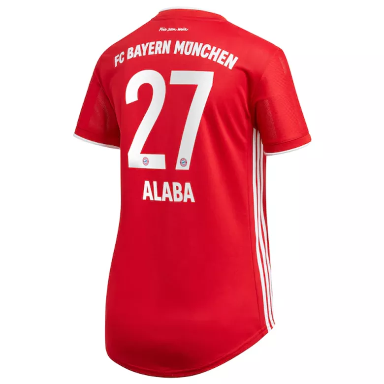 ALABA #27 Bayern Munich Home Soccer Jersey 2020/21 Women - vstockx