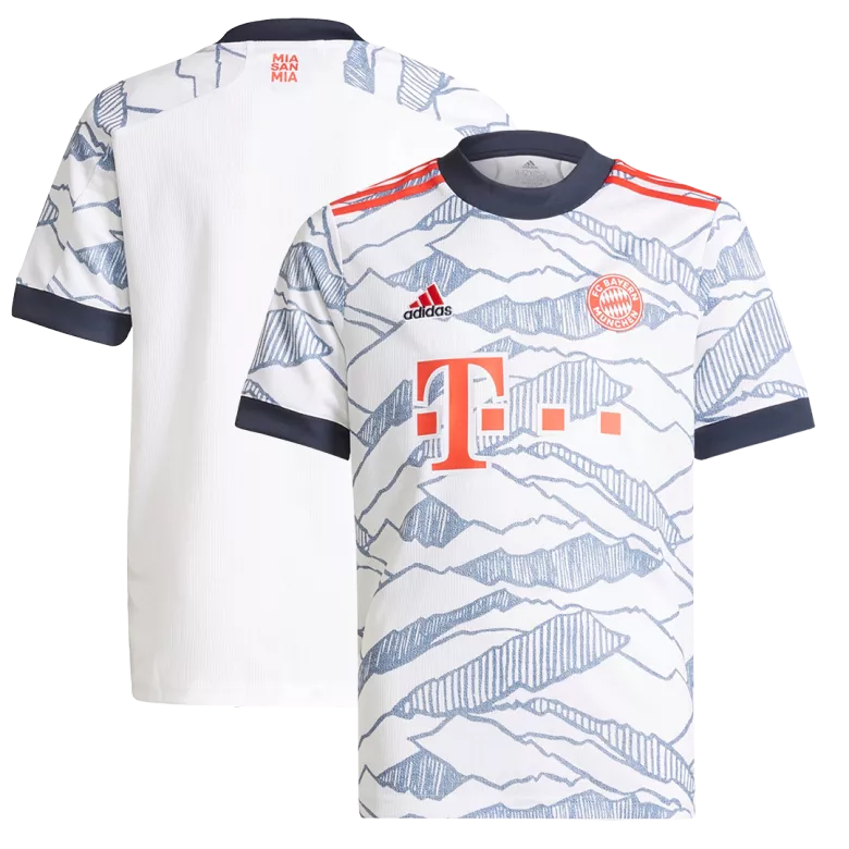 Bayern Munich Third Away Kids Soccer Jerseys Kit 2021/22 - vstockx