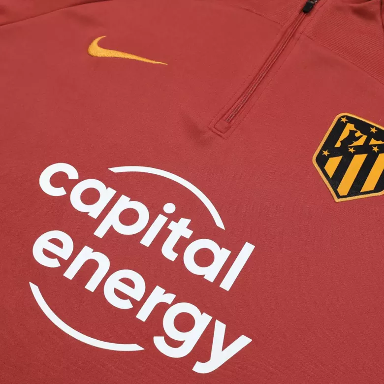 Atletico Madrid 1/4 Zip Tracksuit 2022/23 Red - vstockx
