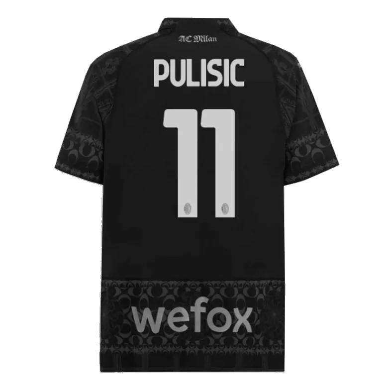 PULISIC #11 AC Milan X Pleasures Fourth Away Soccer Jersey 2023/24 - vstockx