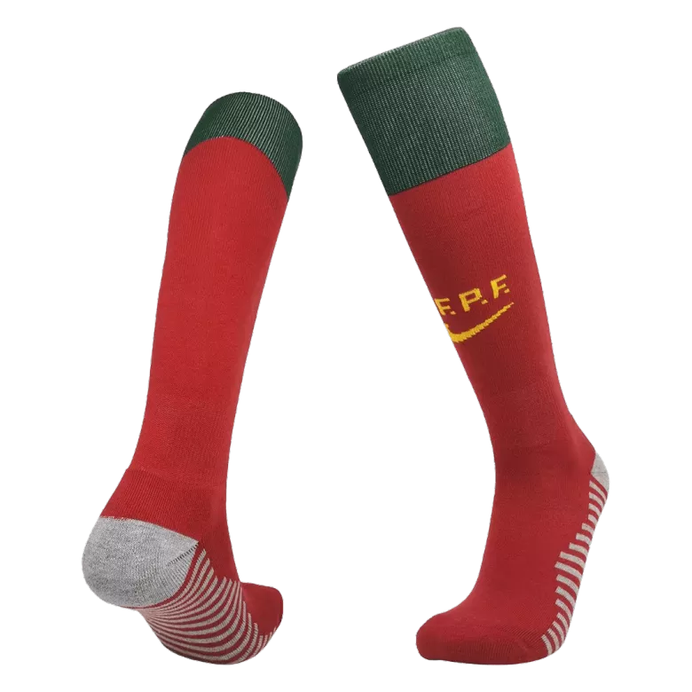 Portugal Home Soccer Socks 2022 Kids - vstockx