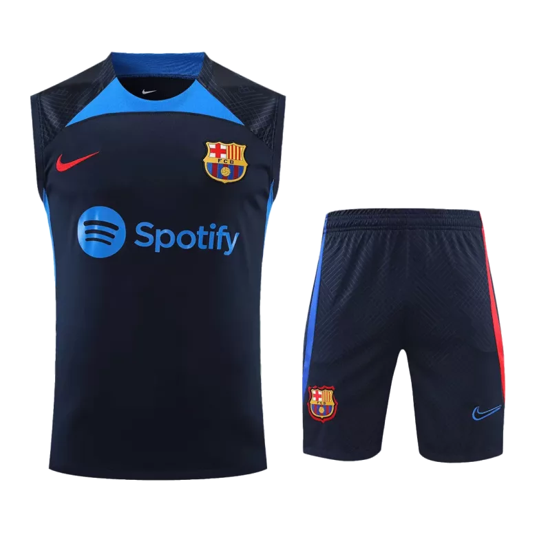 Barcelona Jerseys Sleeveless Training Kit 2022/23 - vstockx
