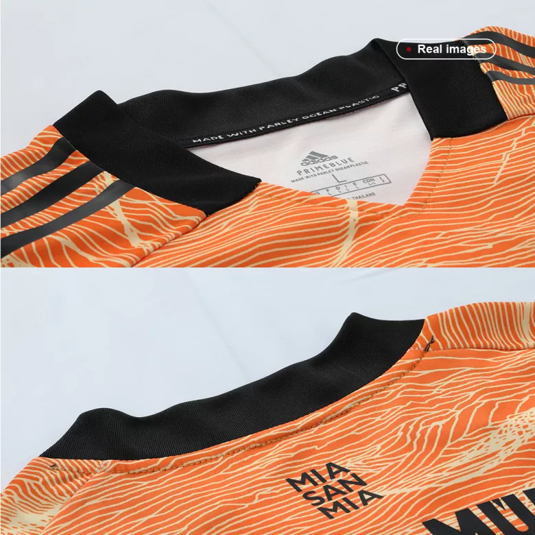 Bayern Munich Goalkeeper Long Sleeve Soccer Jersey 2021/22 - vstockx