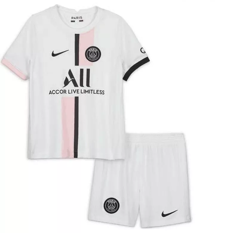 Messi #30 PSG Away Kids Soccer Jerseys Kit 2021/22 - vstockx