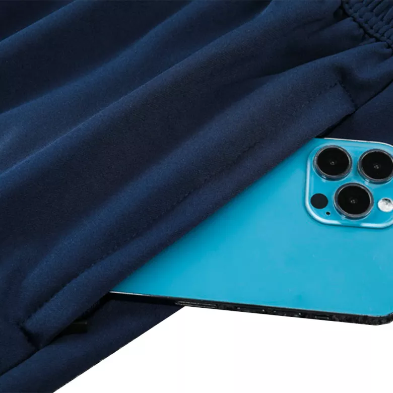 Napoli 1/4 Zip Tracksuit 2023/24 Kids Blue - vstockx