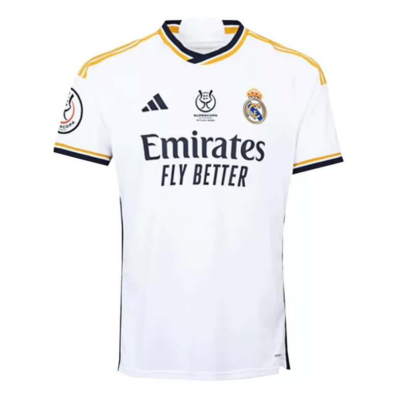 CAMPEONES #13 Real Madrid Campeones Supercopa Home Soccer Jersey 2023/24 - vstockx