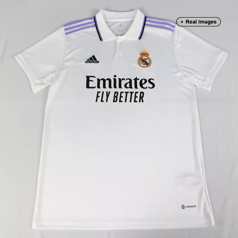 BENZEMA #9 Real Madrid Home Jersey 2022/23 - vstockx
