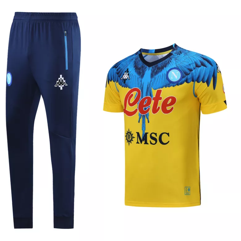 Napoli Tracksuit 2021/22 Yellow&Blue - vstockx