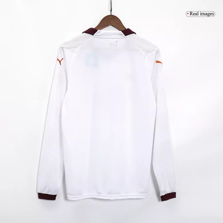 Manchester City Away Long Sleeve Soccer Jersey 2023/24 - vstockx