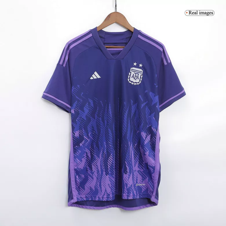 DI MARIA #11 Argentina Away Jersey World Cup 2022 - vstockx