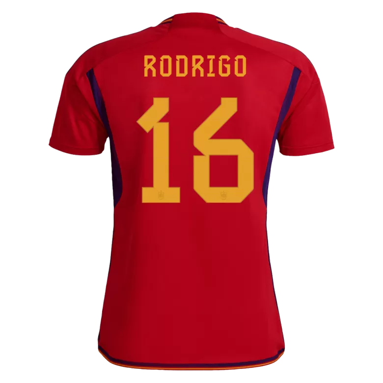 RODRI #16 Spain Home Jersey World Cup 2022 - vstockx