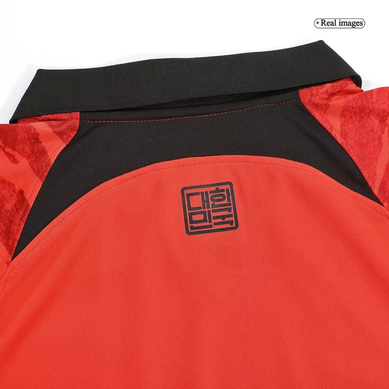 South Korea Home Long Sleeve Soccer Jersey 2022 - vstockx