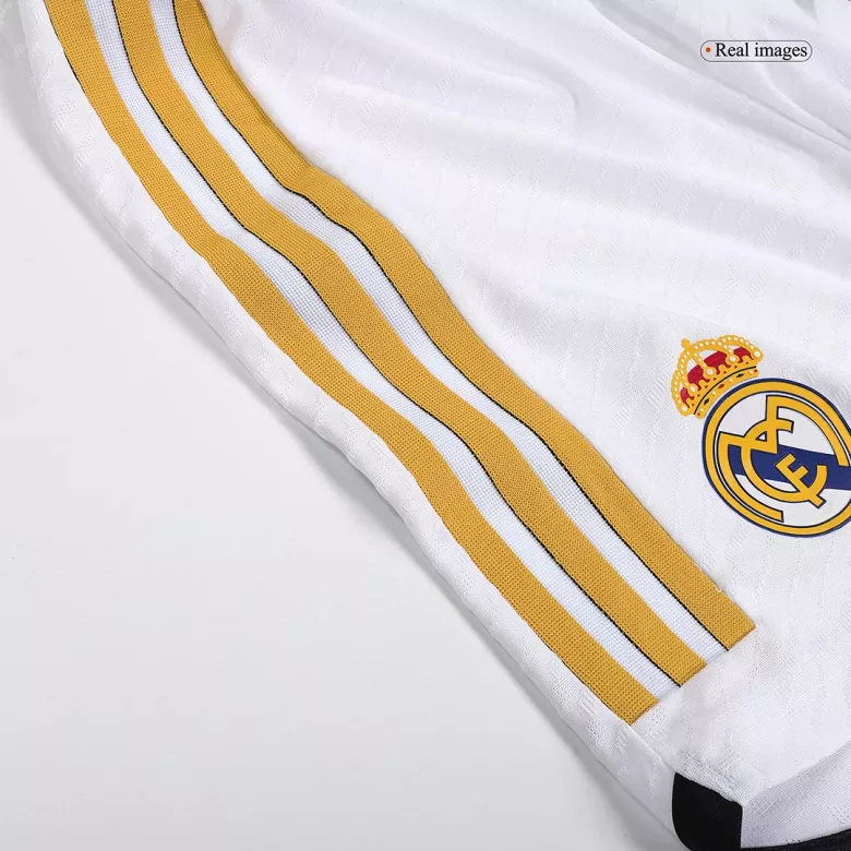 Real Madrid Home Authentic Soccer Shorts 2023/24 - vstockx