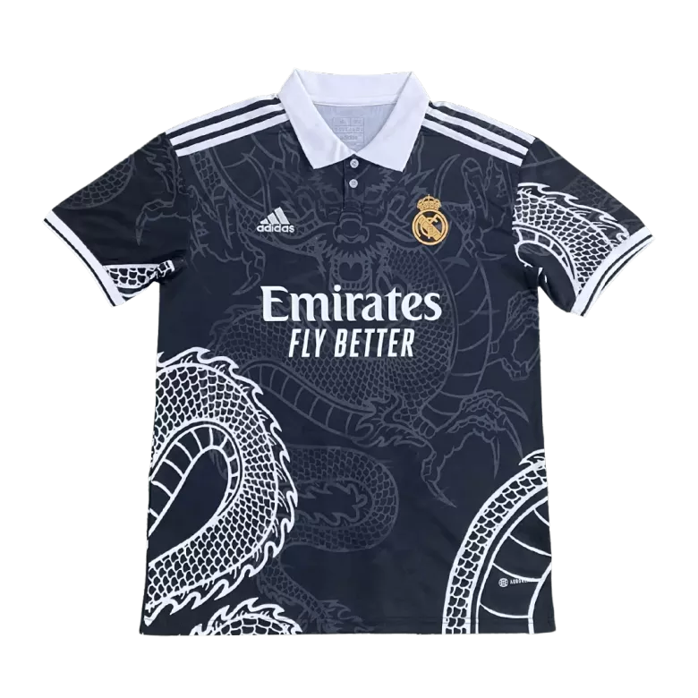 Real Madrid x Chinese Dragon Soccer Jersey 2023/24 ��black�� - vstockx