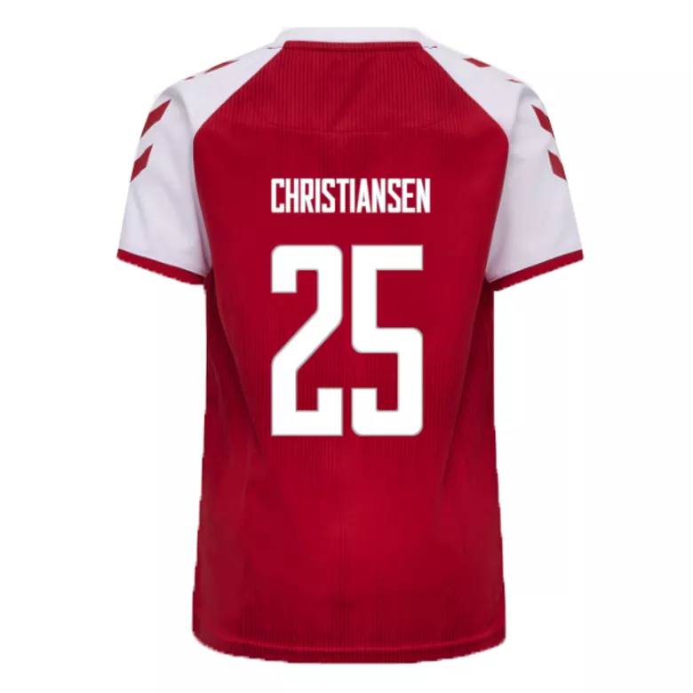 CHRISTIANSEN #25 Denmark Home Soccer Jersey 2021 - vstockx