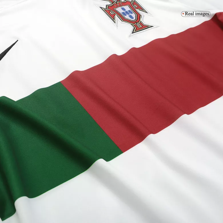 Portugal Away Long Sleeve Soccer Jersey 2022 - vstockx