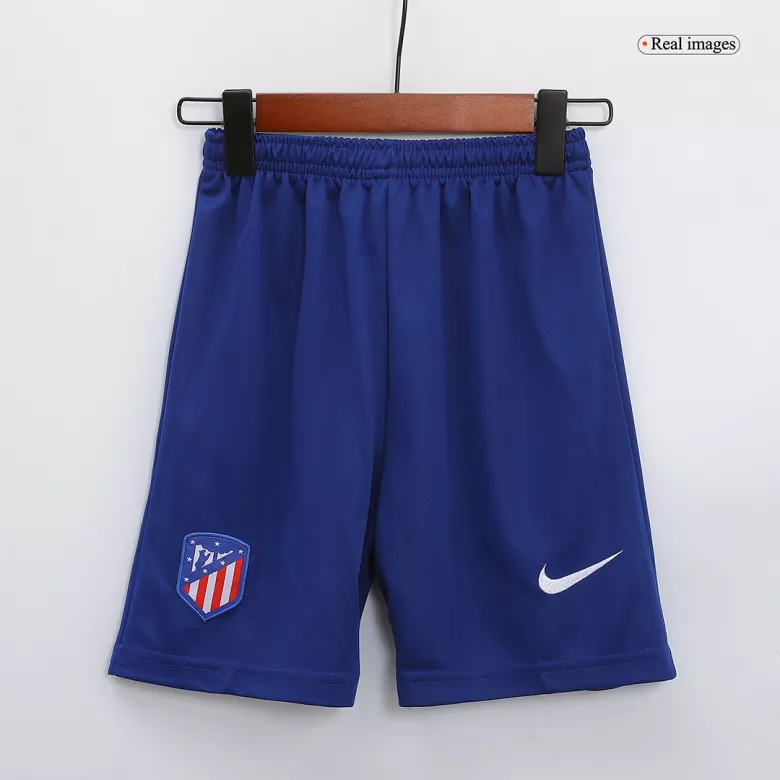 Atletico Madrid Home Kids Soccer Jerseys Kit 2022/23 - vstockx